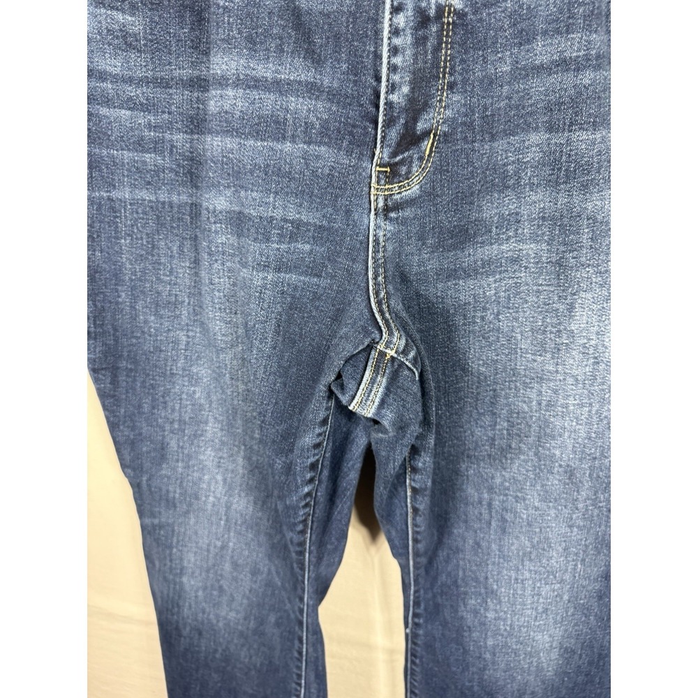 Judy Blue 16W Dark Wash Flare Jeans Womens Plus Size Stretch High Rise Western - Picture 6 of 10